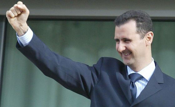 Bashar Al-Assad, the president of Syria