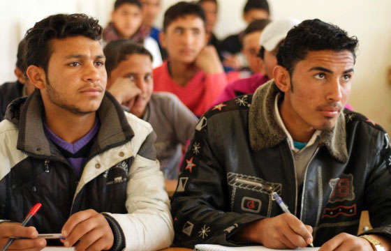 Syrian college students