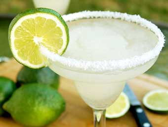A cup of margarita