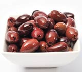A bowl of olives