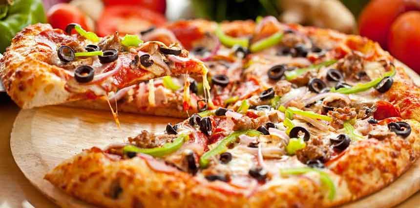 a large family dinner spread